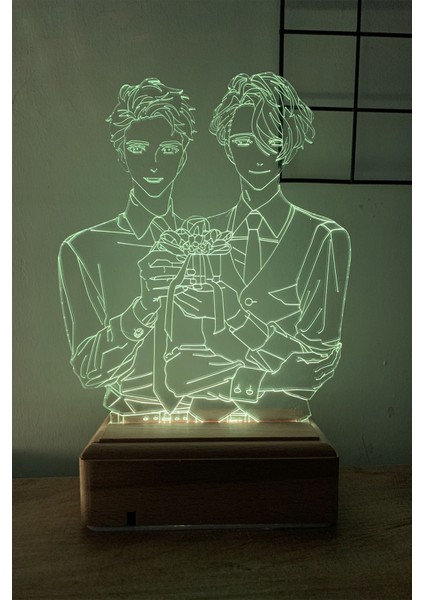 The Case Files Of Jeweler Richard Seigi-Richard 16 Renk Anime Gece Lambası indirimleri