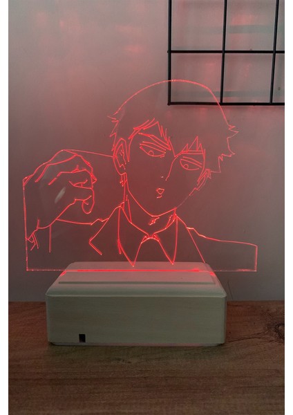 Arataka Reigen - Mob Psycho 100 16 Renk Anime Gece Lambası fiyatları