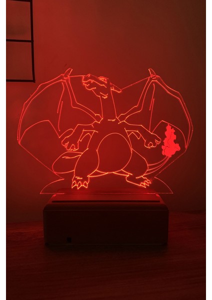 Pokemon - Charizard 16 Renk Anime Gece Lambası indirimleri