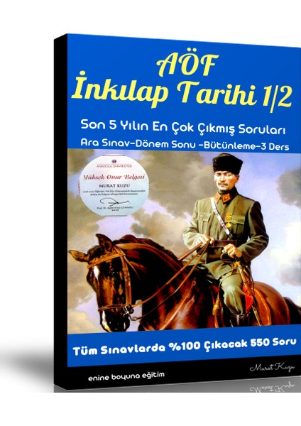 AÖF Inkılap Tarihi 1-2 (Çıkmış ve Çıkacak Sorular)