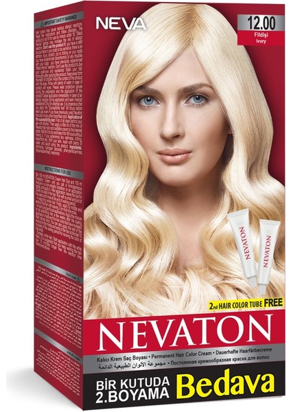 Kalıcı Krem Saç Boyası 12.00 Fildişi