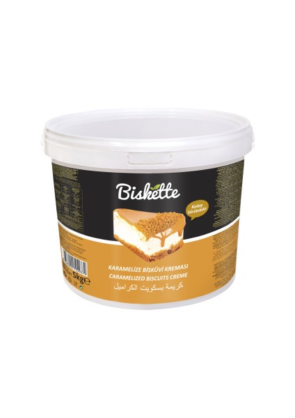 Karamelize Bisküvi Kreması 5 kg Kova