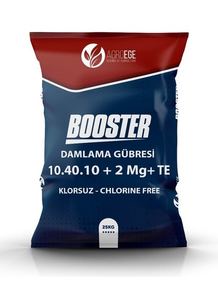 Booster 10-40-10 (2mgo)+Me Klorsuz Damlama Gübresi