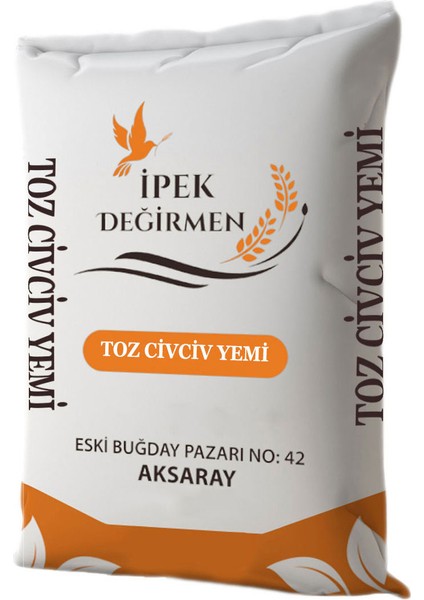 Ipek Değirmen Yağlı Toz Civciv Yemi Tavuk Ördek Hindi 5 kg