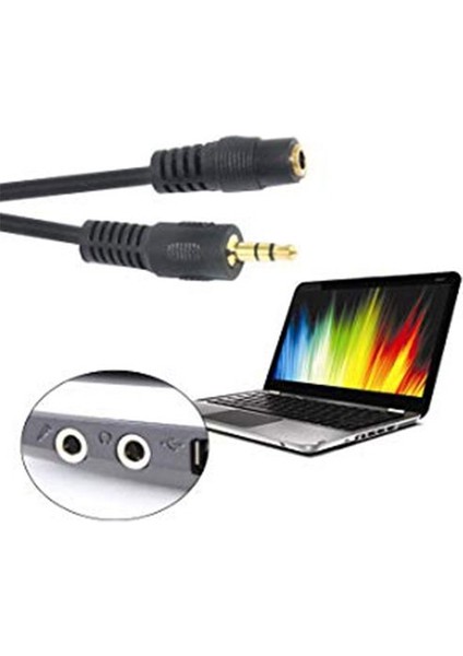 Kulaklık Uzatma Kablosu 3.5 mm Stereo Dişi Erkek Kablo 1.5 mt indirimleri