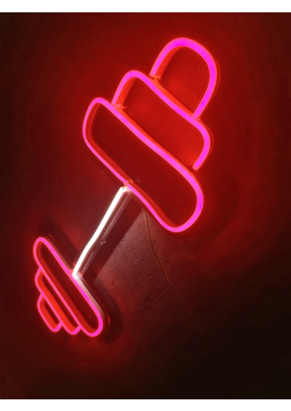 Dumbell Neon Tabela Fitness Neon LED Dekoratif Duvar Aydınlatması Spor Neon Duvar Dekorasyonu fiyatları