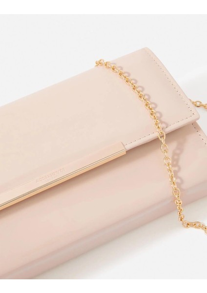 Patent Portföy Çanta Nude