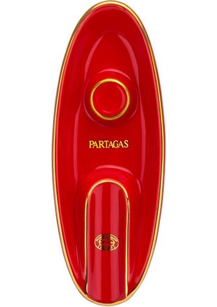 Partagas Boat Seramik Puro Küllüğü Kırmızı/gold Tekli