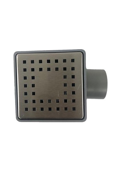 YVZ Yer Süzgeçi Krom 10*10*50 Yandan Çıkış