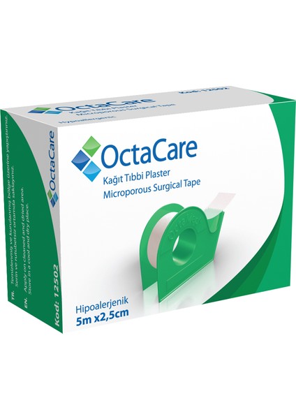 Octamed Kağıt Tıbbı Plaster 5mx2,5cm - 10 Adet
