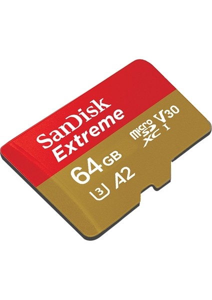 U3 64GB Hafıza Kartı - Sarı+Kırmızı (Yurt Dışından) indirimleri