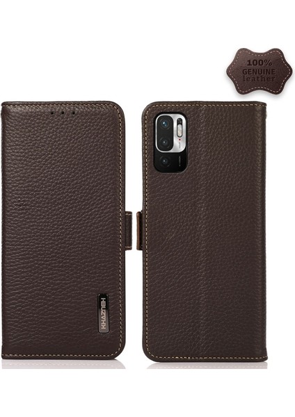 Xiaomi Redmi Not 10 Jp Versiyonu Için Orijinal Telefon Kılıfı Kahverengi