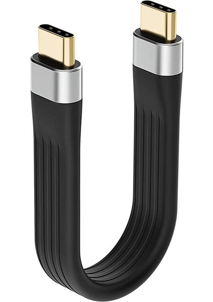 0.4ft / 5 Inç Kısa USB 3.1 Tip C Kablosu Hızlı Şarj (Yurt Dışından)