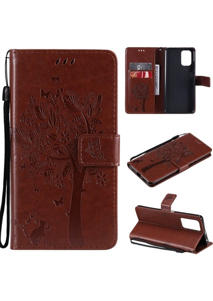 Xiaomi Redmi Için Not 10 4g Dava Kahve