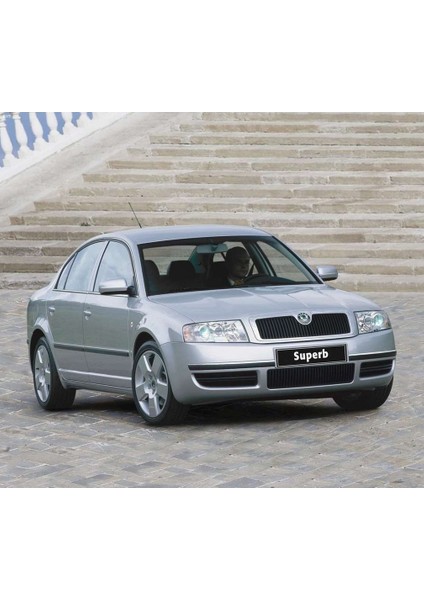 Skoda Superb Mk1 2002-2008 Güneşlik Ayağı Klipsi Tutucusu Braketi Gri Renk 3B0857561B