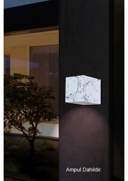 Kırmızı Işık LED Iç - Dış Mekan Dekoratif Modern Lüks Aplik