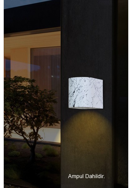 Amber Işık LED Iç - Dış Mekan Dekoratif Modern Lüks Aplik modelleri