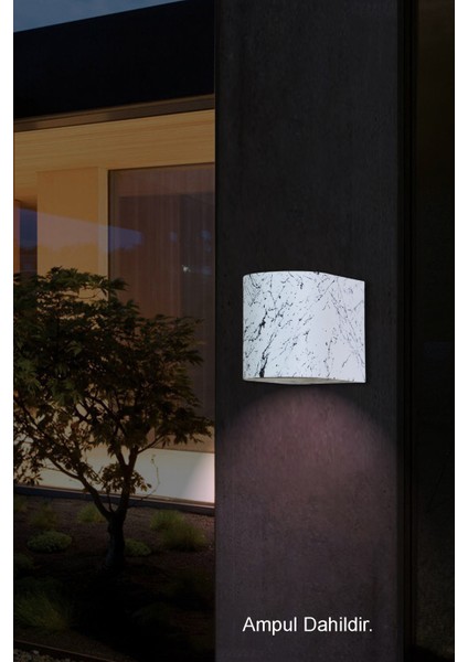 Kırmızı Işık LED Iç - Dış Mekan Dekoratif Modern Lüks Aplik