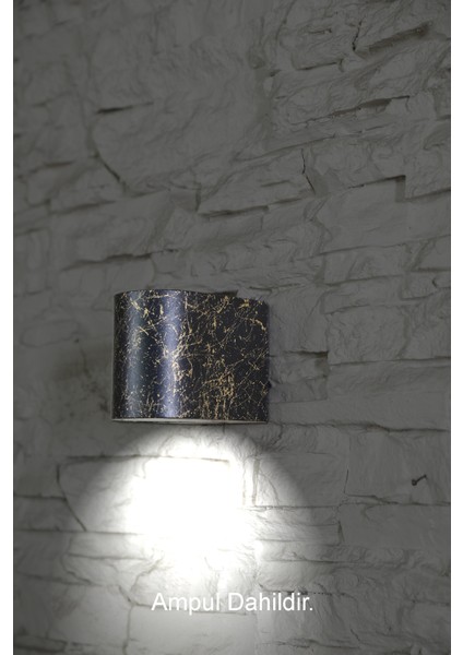 Beyaz Işık LED Iç - Dış Mekan Dekoratif Modern Lüks Aplik