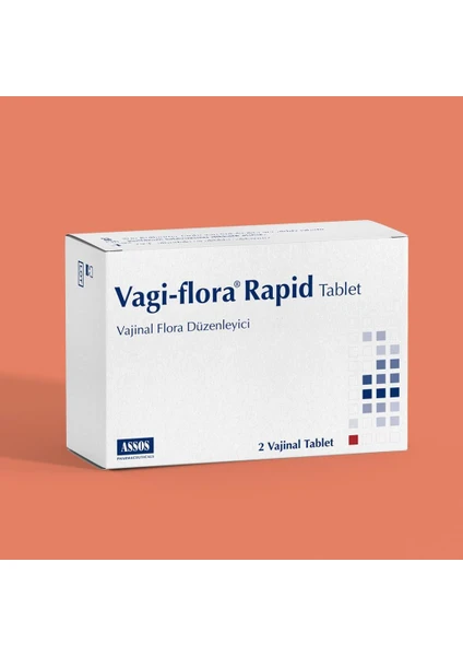 Vagi-Flora Rapid 2 Vajinal Tablet