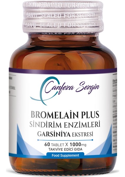 Bromelain Plus S Enzimleri Garsiniya Ekstresi fiyatları