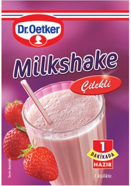 Dr.oetker Milkshake Çilekli 26 gr