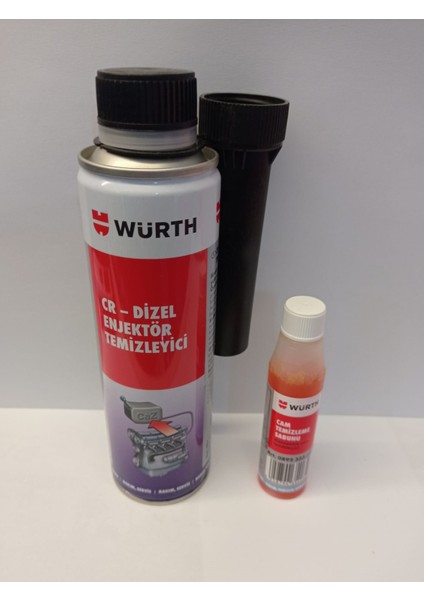 Dizel Enjektör Temizleyici 300ML + Cam Temizleme Sabunu 32ML