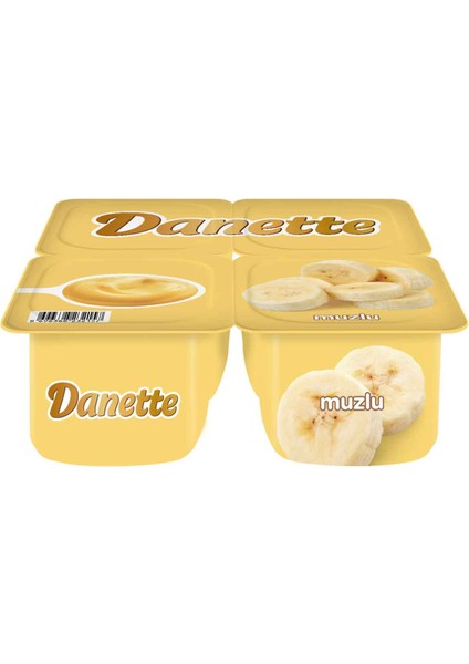 Danette Muzlu Puding 4 x 100 gr