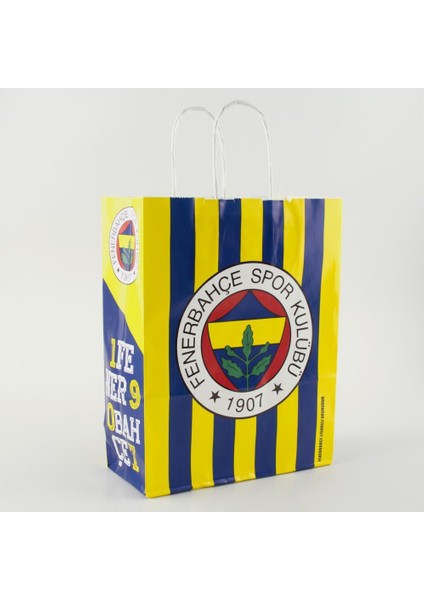 Lisanslı Fenerbahçe Büküm Saplı Poşet