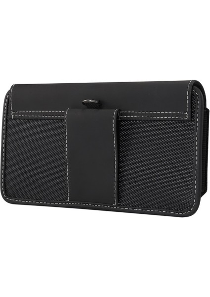 5.7-6.3 Inç Oxford Kumaş Kemer Klipsli Telefon Kılıfı - Siyah (Yurt Dışından) modelleri