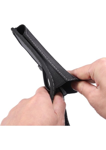 iPhone 11 Pro Max Için 6.5 Inç Kemer Klipsi Elastik Bel Çantası - Siyah (Yurt Dışından) fiyatları