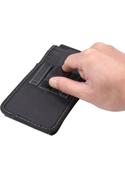 iPhone 11 Pro Max Için 6.5 Inç Kemer Klipsi Elastik Bel Çantası - Siyah (Yurt Dışından) modelleri