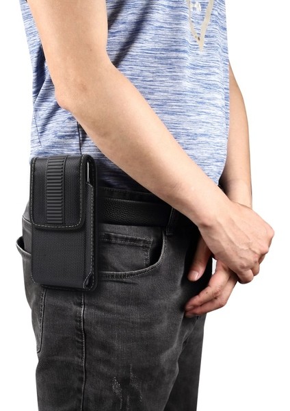 iPhone 11 Pro Max Için 6.5 Inç Kemer Klipsi Elastik Bel Çantası - Siyah (Yurt Dışından) indirimleri