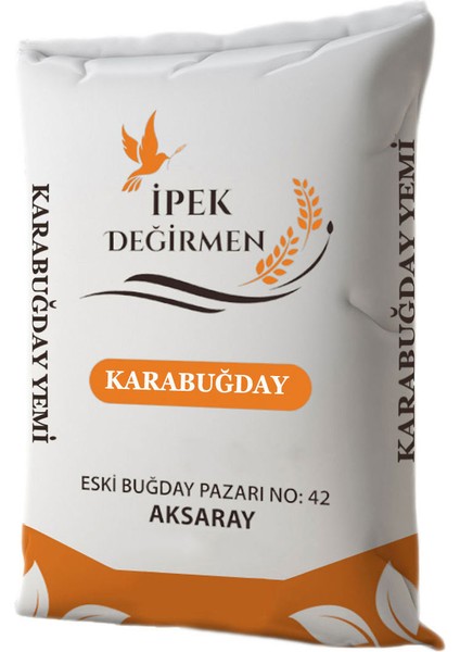 Ipek Değirmen Kara Buğday Tavuk Güvercin Kuş Yemi 3 kg