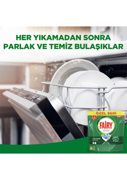 Özel Seri 270 Yıkama Bulaşık Makinesi Deterjanı Tableti / Kapsülü (90x3)