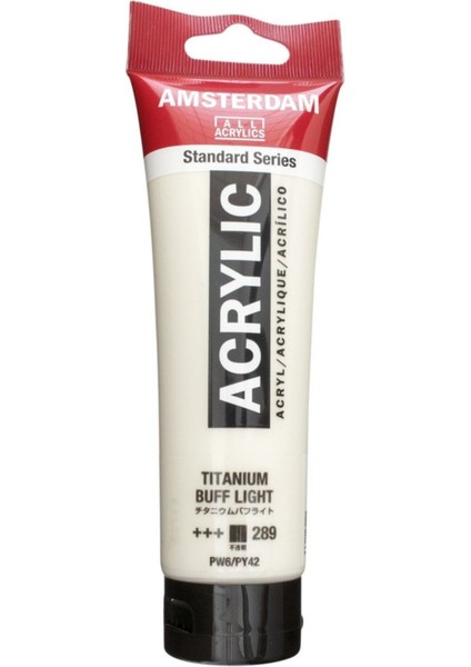 Akrılık Boya Amsterdam Tıt. Buff Lt. 120 ml (289)