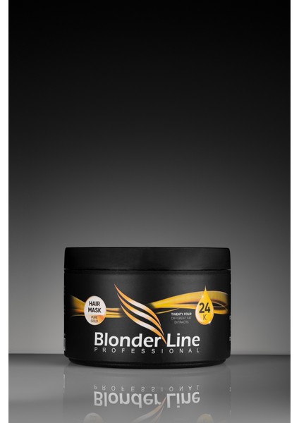 Blonder Line 24 Farklı Bitkisel Yağ İçeren Yıpranmış Ve Kırılgan Saçlar için Onarıcı Saç Bakım Maskesi - 300 ml