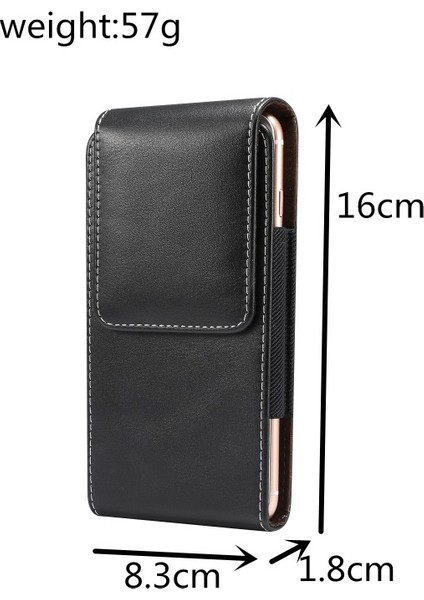 5.7-6.0 Inç Deri Kemer Klipsli Telefon Kılıfı (Yurt Dışından) indirimleri