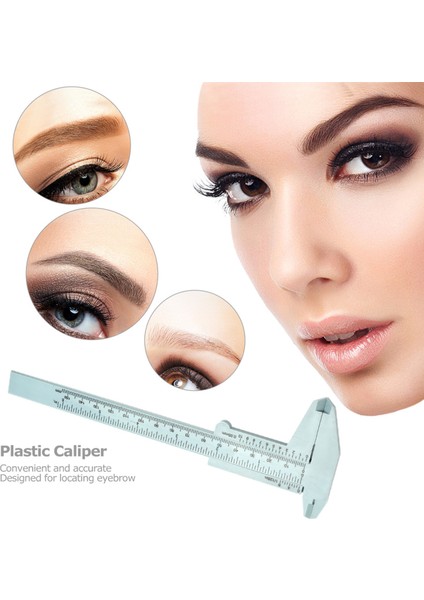 1pc Plastik Kumpas Kaş Kaş Kalıcı Makyaj Için Ölçer (Yurt Dışından) indirimleri