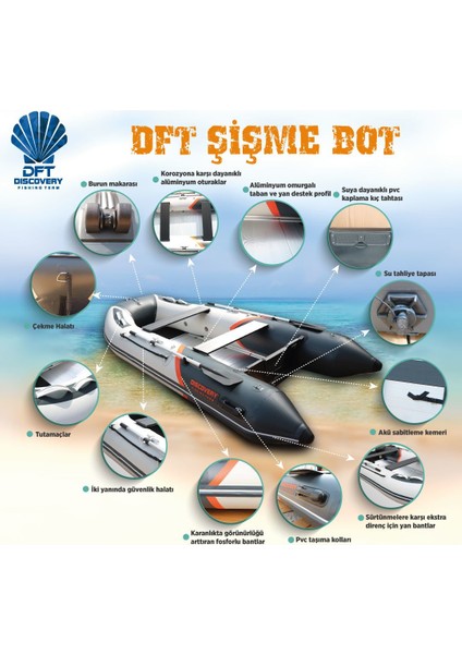 Şişme Bot MX390AL 390CM indirimleri