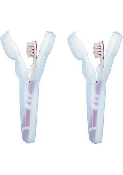 2li Diş Fırça Kutusu Kapaklı-