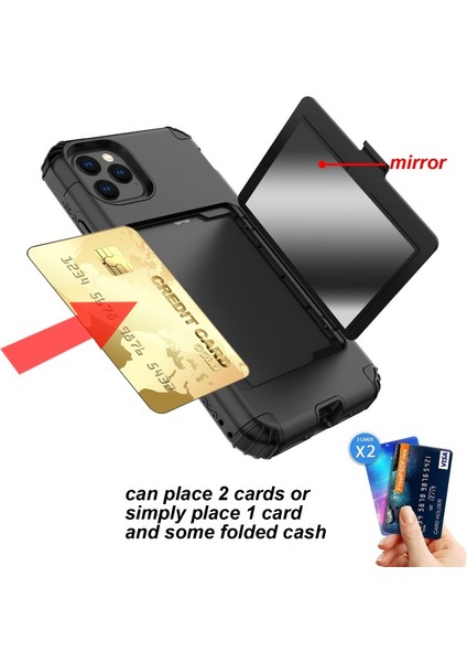 Apple İphone 11 Pro Max 6.5 Inç Için Karbon Fiber Doku Damla Tpu Cep Telefonu Kılıfı - Siyah (Yurt Dışından) fiyatları