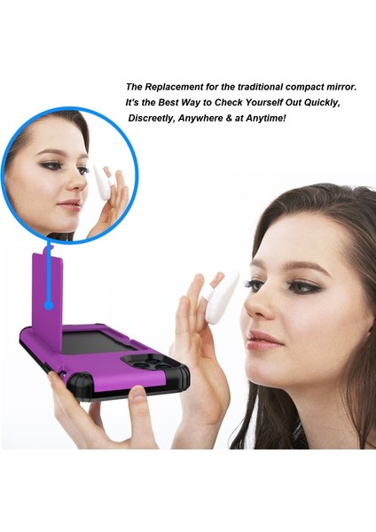 Apple İphone 11 Pro Max 6.5 Inç Için Karbon Fiber Doku Damla Tpu Cep Telefonu Kılıfı - Mor (Yurt Dışından) fırsatları