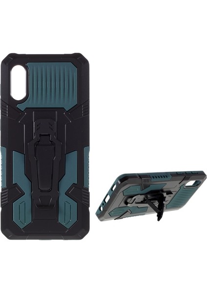 Iyi Korumalı Arka Standlı Hibrid Telefon Kılıfı (Yurt Dışından)
