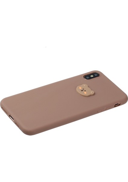 Apple İphone Xs Max Için Sevimli Hayvan-Bebek Desenli Tpu Telefon Kılıfı - Ayı Kafası (Yurt Dışından) fiyatları