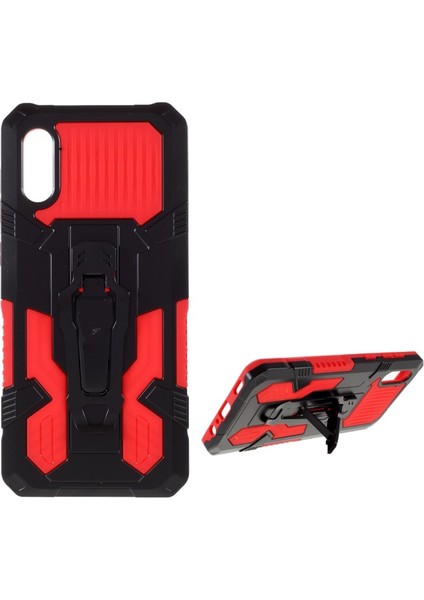 Iyi Korumalı Arka Standlı Hibrid Telefon Kılıfı (Yurt Dışından)