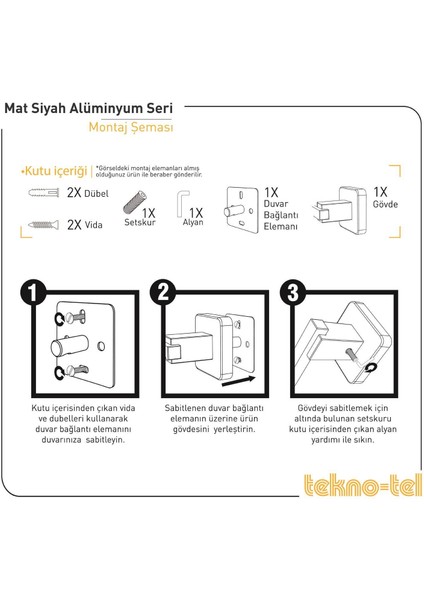 Ömür Boyu Paslanmaz Banyo Havlu Askı Mat Siyah MG436 fırsatları