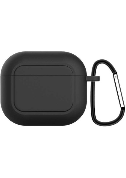 Apple Airpods 3. Nesil Silikon Mat Soft Tasarım A 23 Siyah