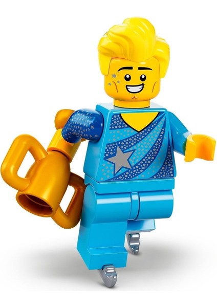71032-6 Mini Figür Seri 22 Figure Skating Champion (Kapalı Paket 1 Adet Minifigür)