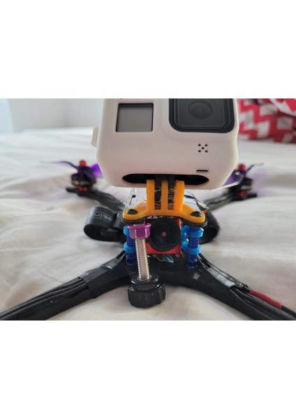 Hyperlite Floss 2.1 Gopro Hero 8 Mount Lite Plastik Aparat modelleri